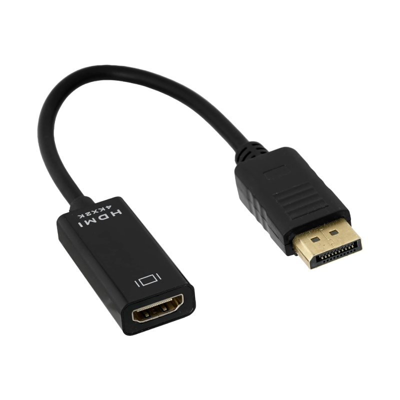 Adaptateur DisplayPort male vers HDMI femelle - HDTV 4K - Noir — ECO · Smarty Paris 18e